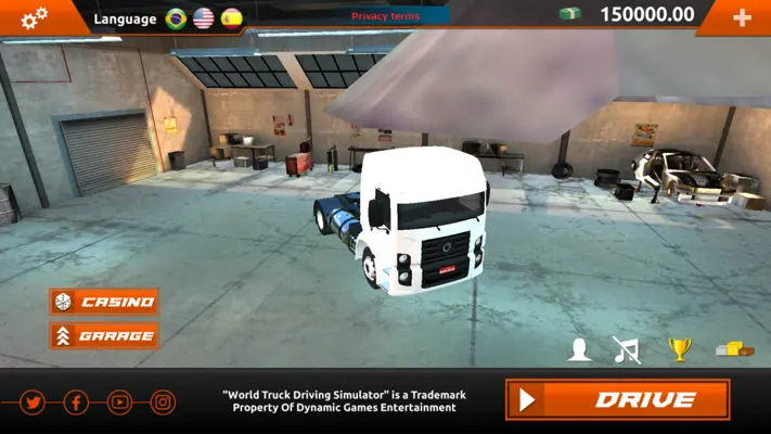 World Truck Driving Simulator android App screenshot 1